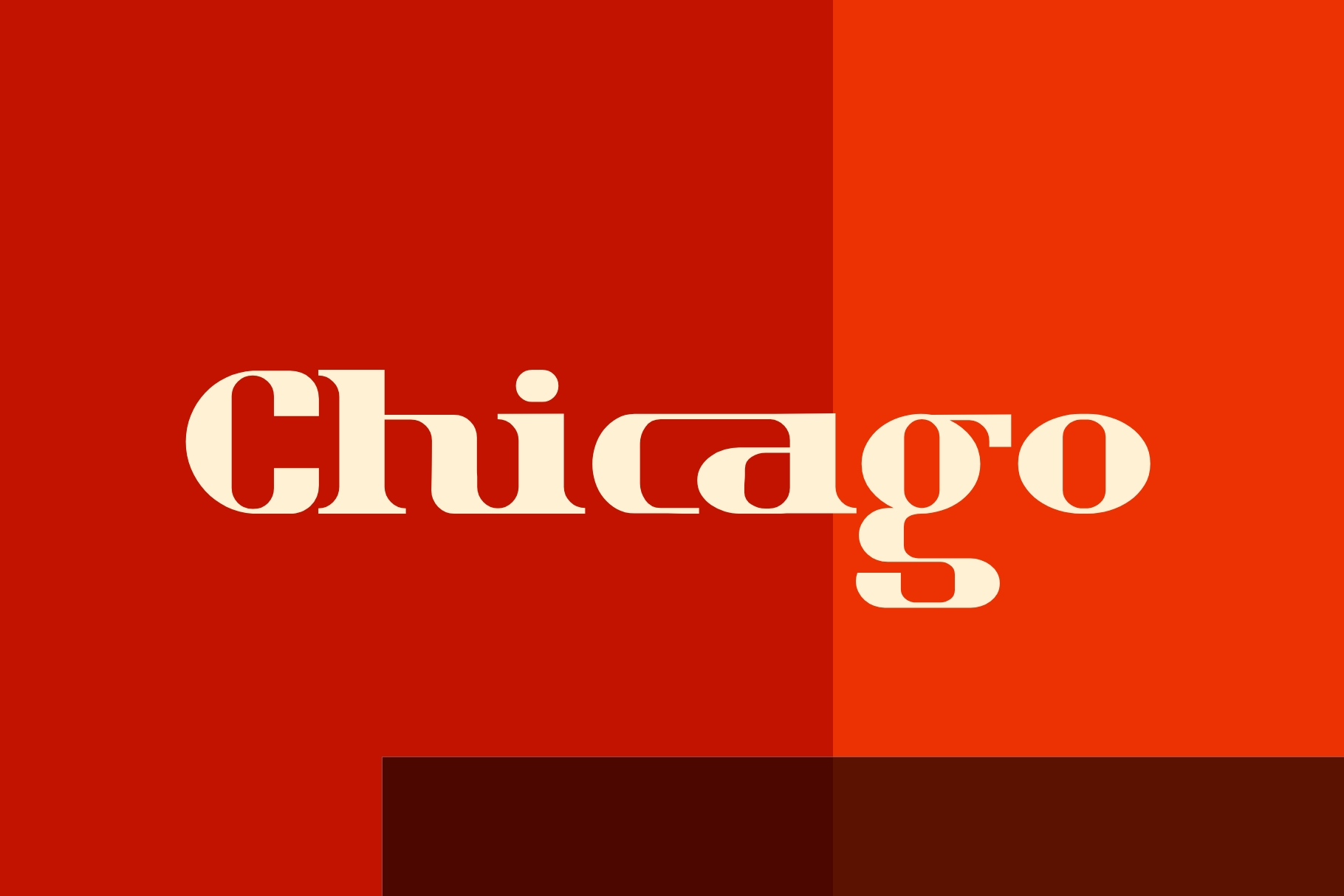 Chicago Retro Font